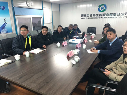 集團領(lǐng)導(dǎo)會同航天六院、航天六院十一所（京）調(diào)研灞橋生活垃圾無害化處理項目