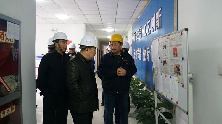 集團領(lǐng)導(dǎo)金輝帶隊赴標準電梯、標準熱處理進行工作調(diào)研
